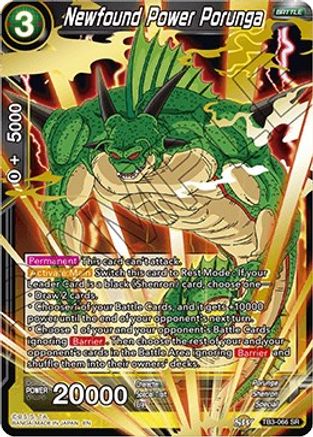 Newfound Power Porunga (TB3-066) - Clash of Fates