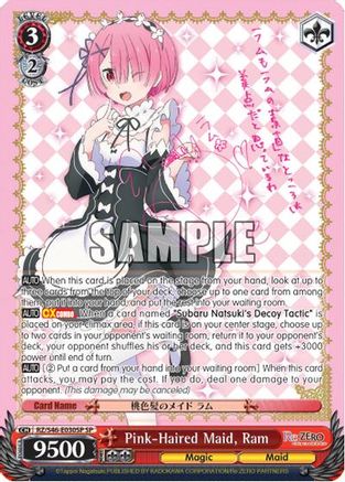 Pink-Haired Maid, Ram (SP) (RZ/S46-E030SP SP) - Re:ZERO
