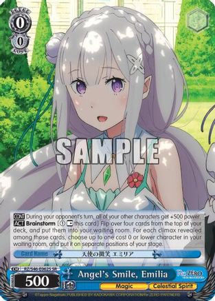 Angel's Smile, Emilia (SR) (RZ/S46-E062S SR) - Re:ZERO