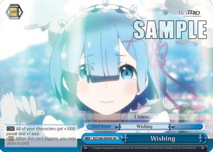 Wishing (SR) (RZ/S46-E099S SR) - Re:ZERO