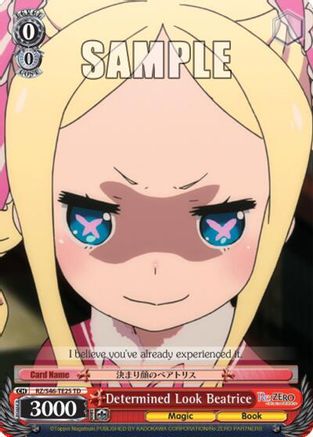 Determined Look Beatrice (RZ/S46-TE25 TD) - Re:ZERO