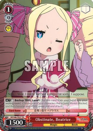Obstinate, Beatrice (RZ/S46-TE27 TD) - Re:ZERO