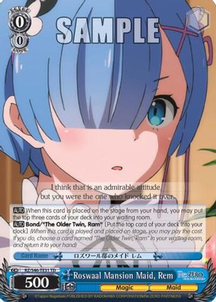 Roswaal Mansion Maid, Rem (RZ/S46-TE31 TD) - Re:ZERO
