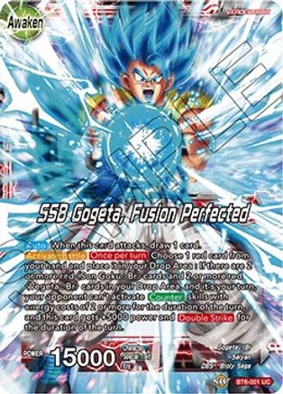 Son Goku and Vegeta // SSB Gogeta, Fusion Perfected (BT6-001) - Destroyer Kings