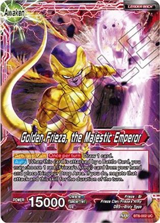 Frieza // Golden Frieza, the Majestic Emperor (BT6-002) - Destroyer Kings