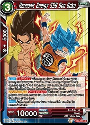 Harmonic Energy SSB Son Goku (BT6-003) - Destroyer Kings Foil