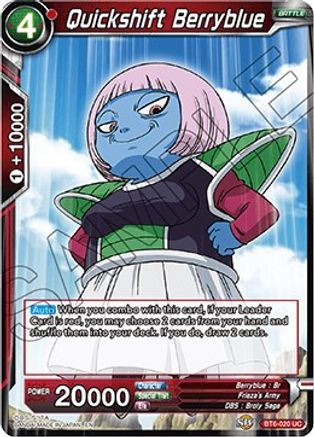 Quickshift Berryblue (BT6-020) - Destroyer Kings
