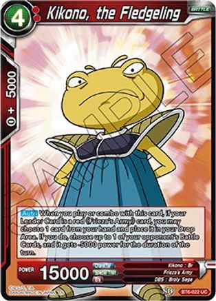 Kikono, the Fledgeling (BT6-022) - Destroyer Kings Foil