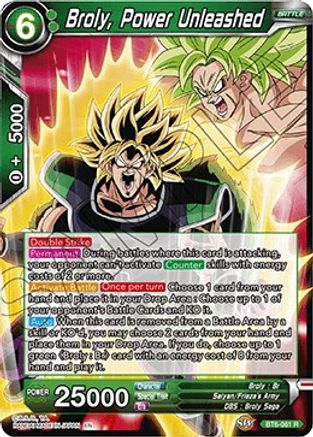 Broly, Power Unleashed (BT6-061) - Destroyer Kings
