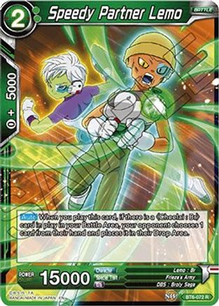Speedy Partner Lemo (BT6-072) - Destroyer Kings
