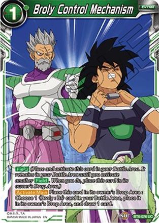 Broly Control Mechanism (BT6-076) - Destroyer Kings Foil