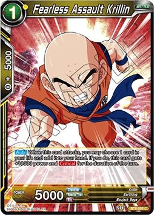 Fearless Assault Krillin (BT6-089) - Destroyer Kings