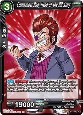 Commander Red, Head of the RR Army (BT6-113) - Destroyer Kings