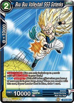 Buu Buu Volleyball SS3 Gotenks (BT6-039) - Destroyer Kings Foil