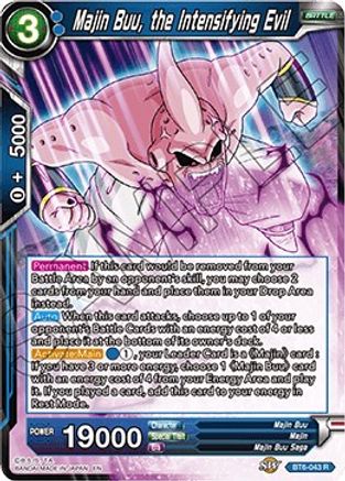 Majin Buu, the Intensifying Evil (BT6-043) - Destroyer Kings