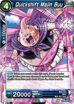 Quickshift Majin Buu (BT6-045) - Destroyer Kings Foil