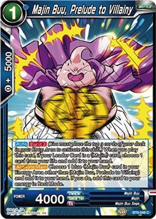 Majin Buu, Prelude to Villainy (BT6-046) - Destroyer Kings Foil