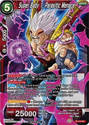 Super Baby 1, Parasitic Menace (Power Booster) (P-112) - Promotion Cards