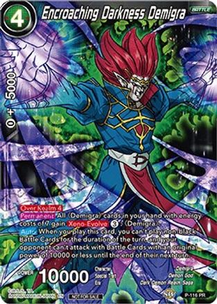 Encroaching Darkness Demigra (Power Booster) (P-116) - Promotion Cards