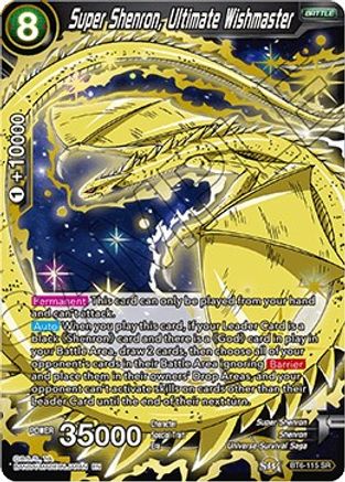 Super Shenron, Ultimate Wishmaster (BT6-115) - Destroyer Kings