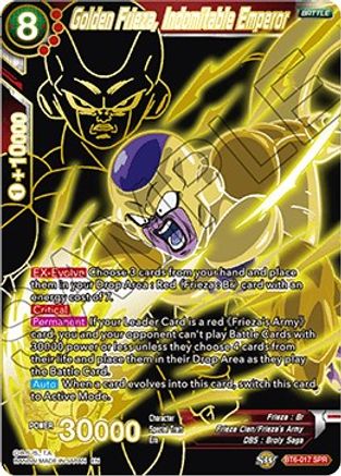 Golden Frieza, Indomitable Emperor (SPR) (BT6-017_SPR) - Destroyer Kings