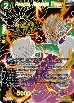 Paragus, Rampage Trigger (SPR) (BT6-064_SPR) - Destroyer Kings