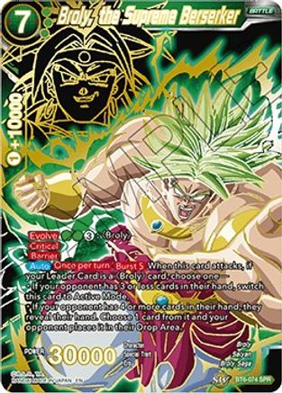 Broly, the Supreme Berserker (SPR) (BT6-074_SPR) - Destroyer Kings