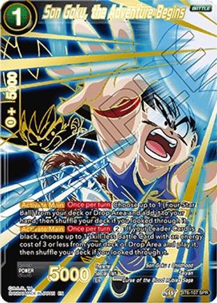 Son Goku, the Adventure Begins (SPR) (BT6-107_SPR) - Destroyer Kings