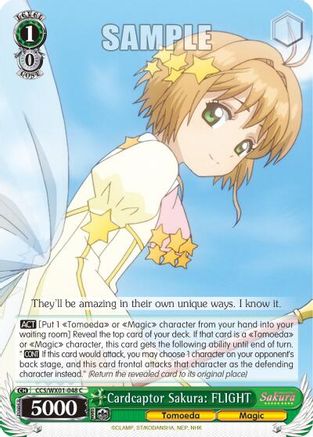 Cardcaptor Sakura: FLIGHT (CCS/WX01-048 C) - Cardcaptor Sakura: Clear Card