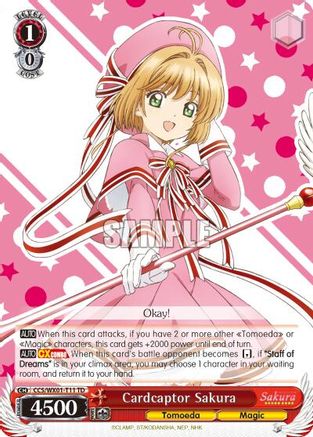 Cardcaptor Sakura (CCS/WX01-T11 TD) - Cardcaptor Sakura: Clear Card