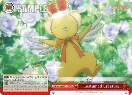 Costumed Creature (CCS/WX01-T19 TD) - Cardcaptor Sakura: Clear Card