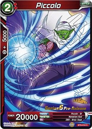 Piccolo (BT6-016_PR) - Destroyer Kings PreRelease Cards
