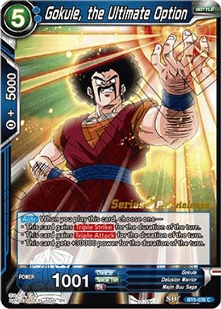 Gokule, the Ultimate Option (BT6-038_PR) - Destroyer Kings PreRelease Cards