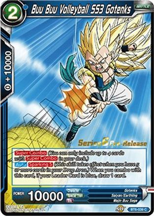 Buu Buu Volleyball SS3 Gotenks (BT6-039_PR) - Destroyer Kings PreRelease Cards