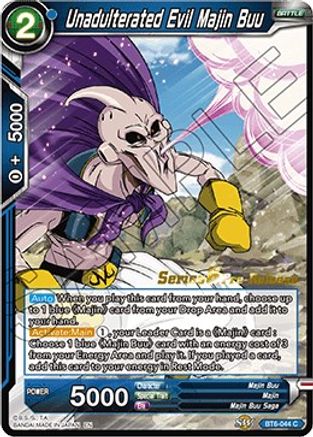 Unadulterated Evil Majin Buu (BT6-044_PR) - Destroyer Kings PreRelease Cards