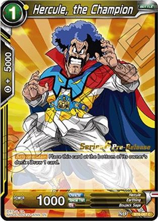 Hercule, the Champion (BT6-087_PR) - Destroyer Kings PreRelease Cards