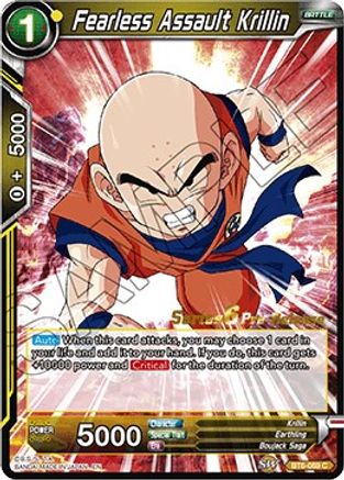 Fearless Assault Krillin (BT6-089_PR) - Destroyer Kings PreRelease Cards