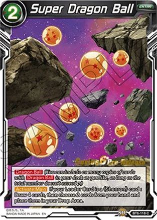 Super Dragon Ball (BT6-118_PR) - Destroyer Kings PreRelease Cards