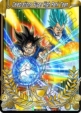 Celebrations Super High Rank Team (Celebrations 2019 - Merit Card - Top 16)  - Tournament Promotion Cards