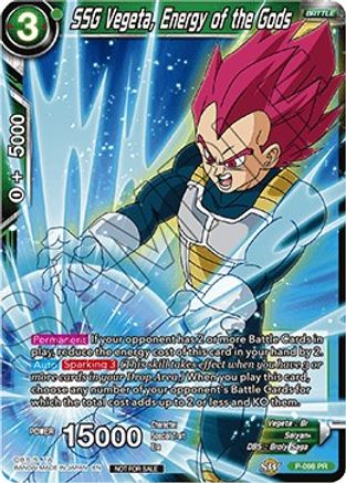 SSG Vegeta, Energy of the Gods (P-098) - Promotion Cards