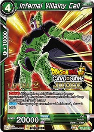 Infernal Villainy Cell (Level 2) (BT5-073) - Judge Promotion Cards