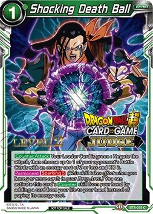 Shocking Death Ball (Level 2) (BT5-075) - Judge Promotion Cards