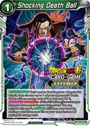 Shocking Death Ball (BT5-075) - Judge Promotion Cards