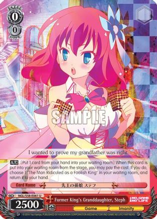 Former King's Granddaughter, Steph (NGL/S58-E061 U) - No Game No Life