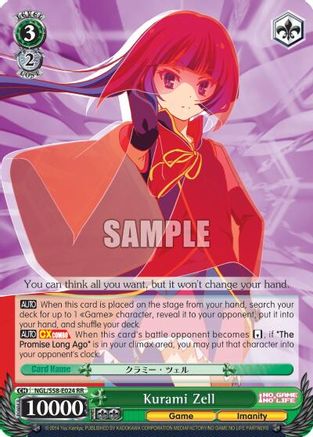 Kurami Zell (NGL/S58-E024 RR) - No Game No Life