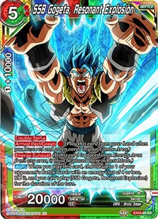SSB Gogeta, Resonant Explosion (EX04-03) - Expansion Deck Box Set 04 Unity of Saiyans