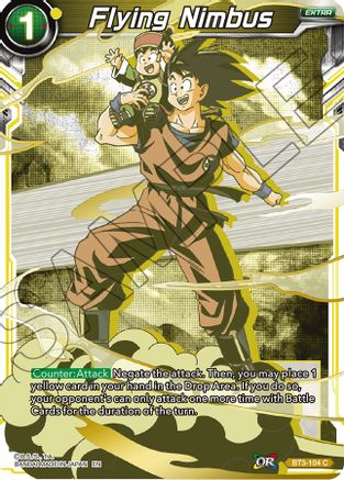 Flying Nimbus (Alternate Art) (BT3-104) - Special Anniversary Set