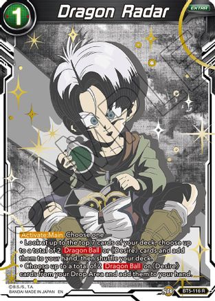 Dragon Radar (Alternate Art) (BT5-116) - Special Anniversary Set