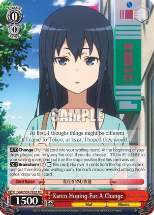 Karen Hoping For A Change (GGO/S59-TE02 TD) - Gun Gale Online