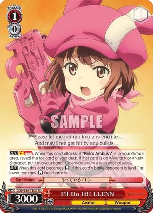 I'll Do It!! LLENN (GGO/S59-TE05 TD) - Gun Gale Online